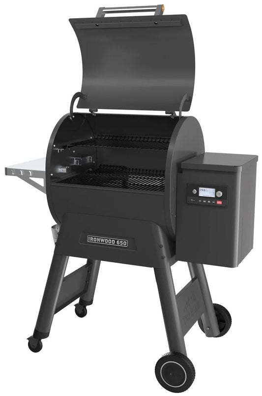 Traeger Ironwood 650 WiFi-Enabled Pellet Grill with Sensor