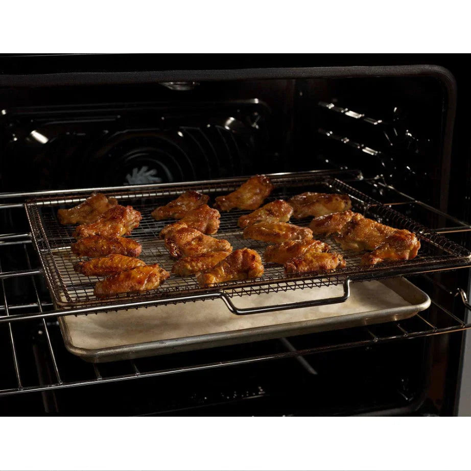 30 Front Control Electric Range with Total Convection