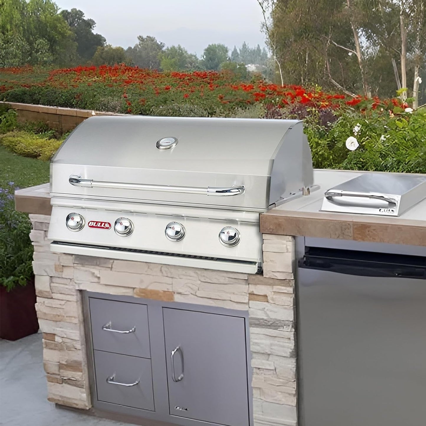 Bull 30" Lonestar Select Stainless Steel Drop-In Grill